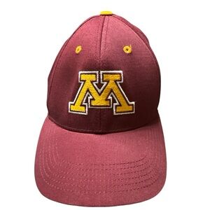Minnesota Golden Gophers Hat/Cap M Logo Maroon/Gold Captivating Headgear OS